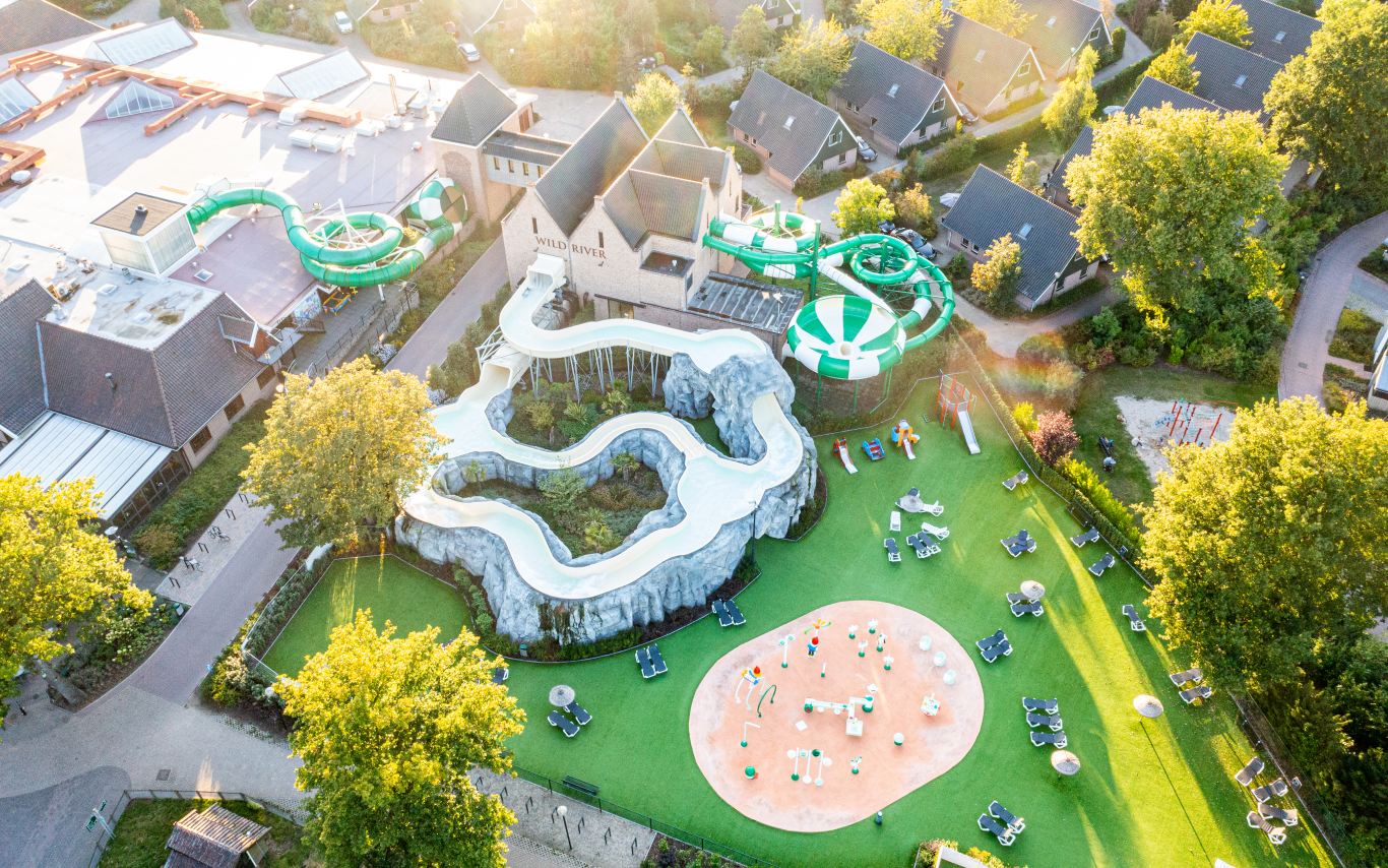 drone video gemaakt door flightmedia van het Vakantiepark Marveld