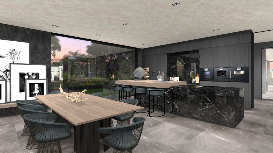 FPV indoor drone tour luxe villa - vastgoed drone video flightmedia